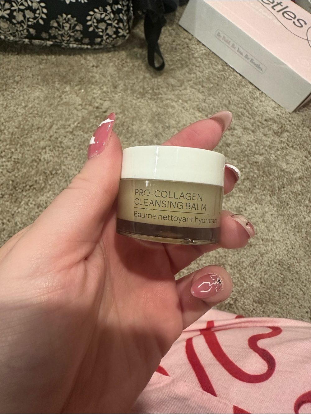 ELEMIS Pro-Collagen Cleansing Balm in White and Beige Jar